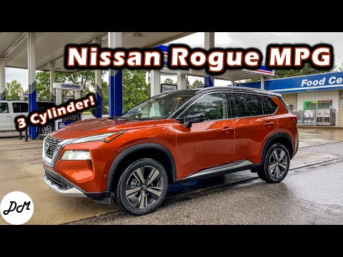 2022 Nissan Rogue 3 Cylinder – MPG Test | Real-world Highway Fuel Economy and Range