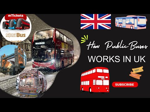 How Public Buses Works in Uk | How to buy Bus ticket