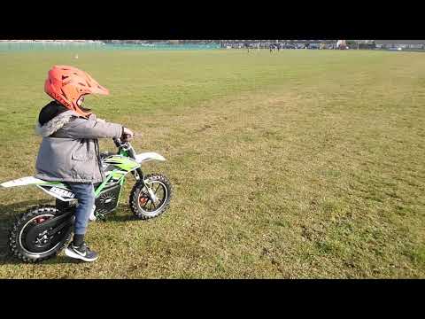 XTM Pro Rider 500w 36v Electric Dirt Bike - Conor Tries Speed 3