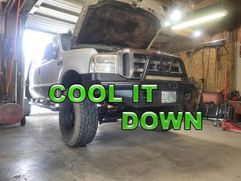 7.3 to 6.0 transmission cooler swap