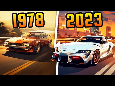 Evolution of the Toyota Supra [1978-2021]