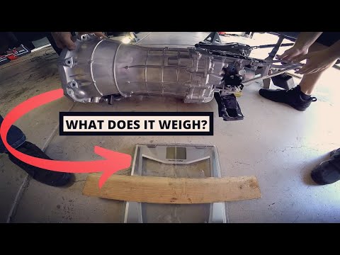 350z 💥 G35 - How much does a manual transmission weigh?