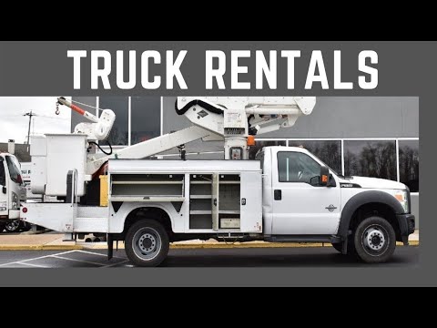 DID YOU KNOW WE RENT BUCKET TRUCKS?