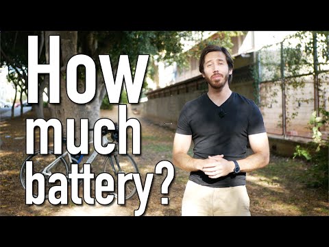 How much battery does your e-bike need?