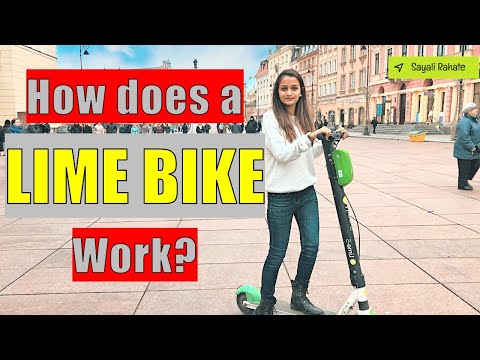 How Does a LIME Bike Work? | How Much Does a LIME Bike Cost | Where Can You Ride LIME Bikes