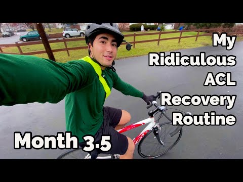 ACL Recovery - Month 3.5 - Back on the Road Bike!