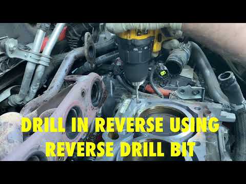 HOW TO REMOVE BROKEN CYLINDER HEAD BOLT