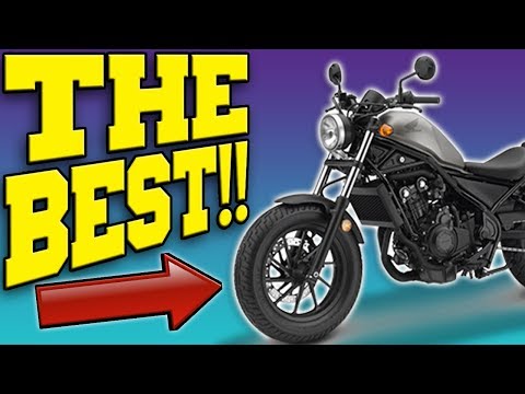 The 2019 Honda Rebel 500 Is The BEST BEGINNER MOTORCYCLE EVER!