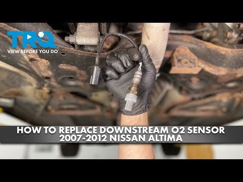 How to Replace Downstream O2 Sensor 2007-2012 Nissan Altima