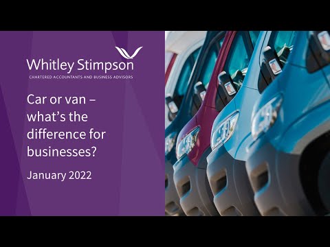 Car or van – what’s the difference for businesses?