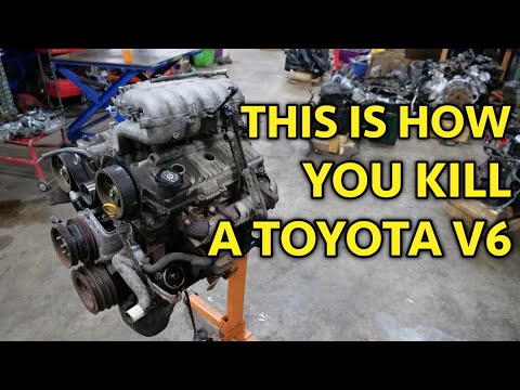 Toyota 4Runner 5VZ 3.4L V6 Teardown. How Do You Kill One Of Toyota