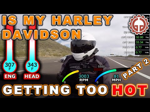 Is my Harley Overheating? (Part 2 with ALL the data)