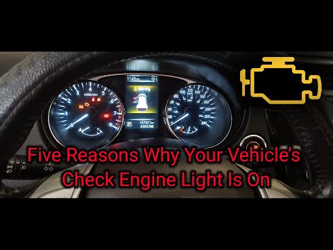 The Top 5 Reasons Your Check Engine Light May Be On