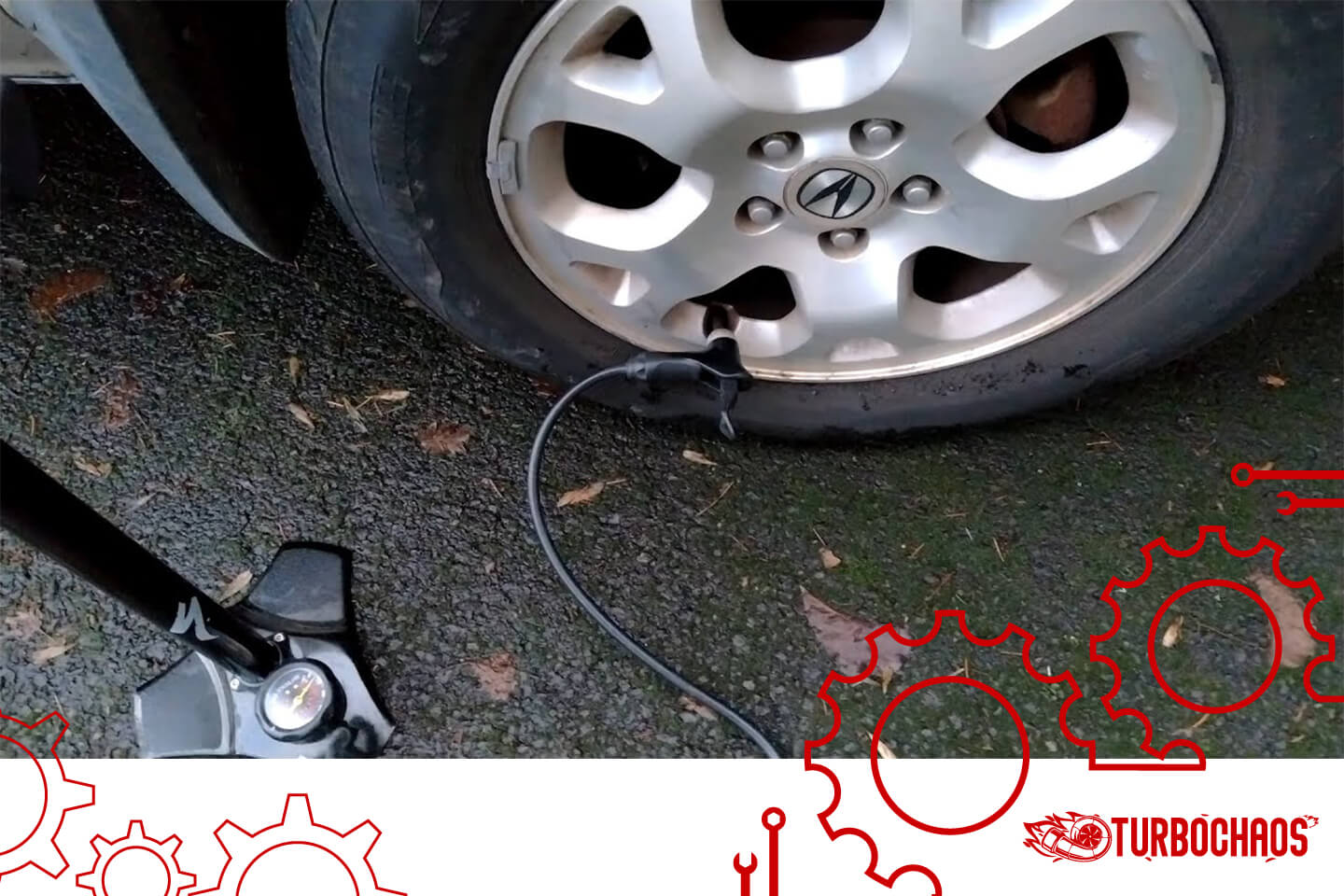 can i use a bicycle pump to inflate a car tire