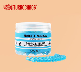 Haisstronica 200PCS 16-14 Awg Blue