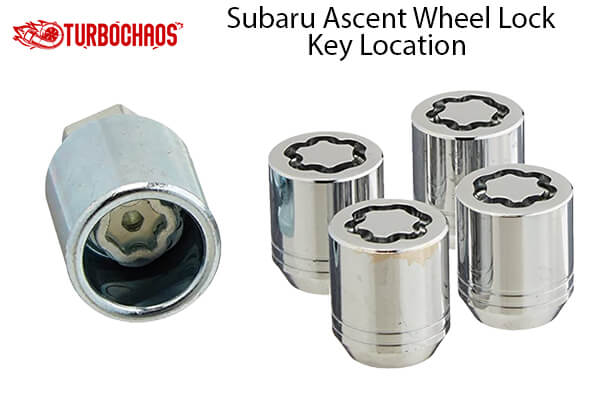 Subaru Ascent Wheel Lock Key Location 1