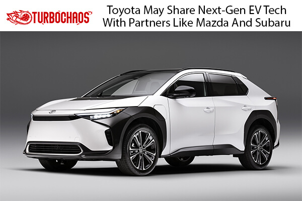 Toyota May Share Next-Gen EV Tech With Partners Like Mazda And Subaru 1