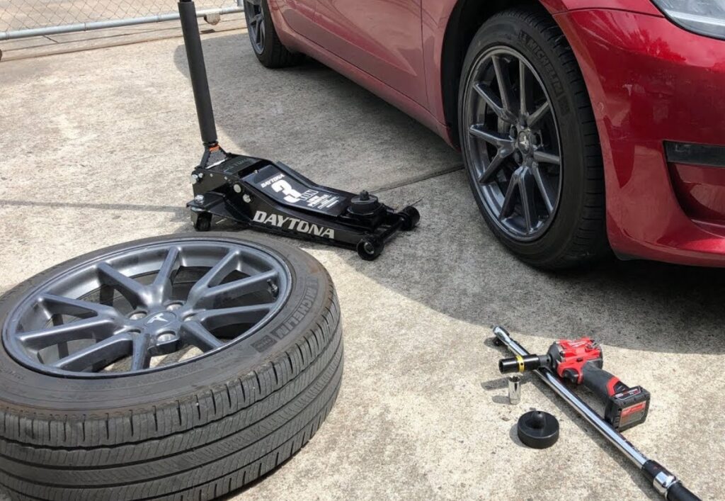 How Do You Change The Rims And Tires On Your Tesla Model 3