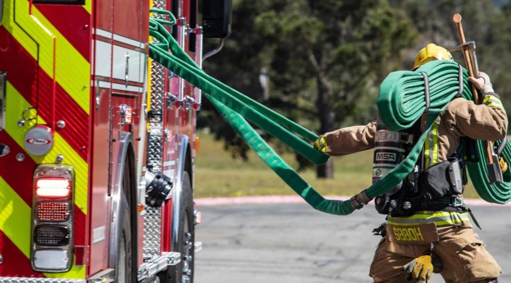 How Much Water Does a Fire Truck Hose Deliver