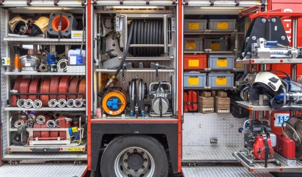 What Equipment is on a Fire Truck