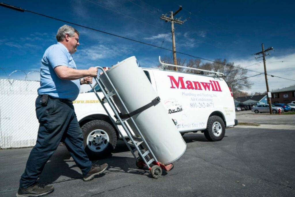 Can You Transport A Hot Water Heater Laying Down