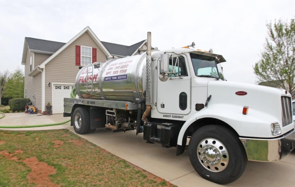 How Do Septic Tank Trucks Work