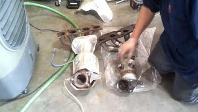 How To Replace Catalytic Converter On Nissan Rogue