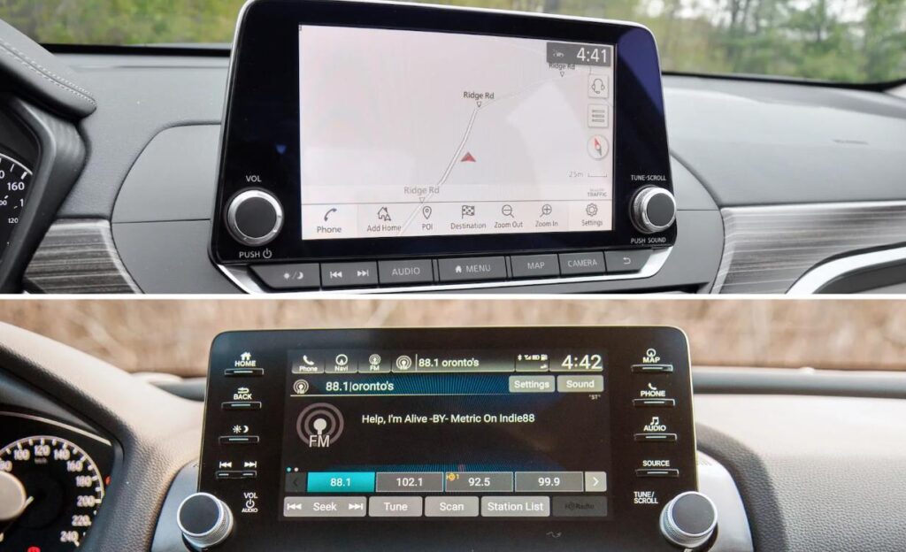 Nissan Connect Vs Competitor Infotainment Systems