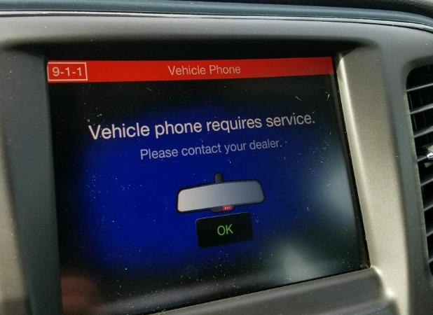 What Does Vehicle Phone Requires Service Mean