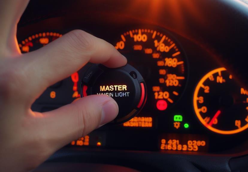 What Is The Master Warning Light Nissan Altima