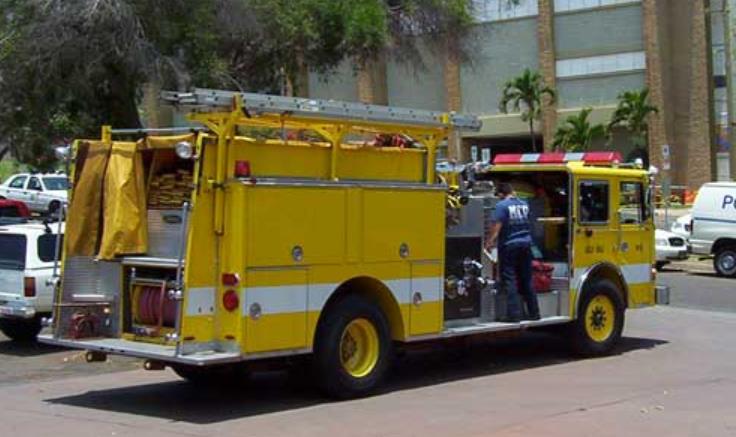 Yellow Fire Trucks As An Iconic Hawaiian Symbol