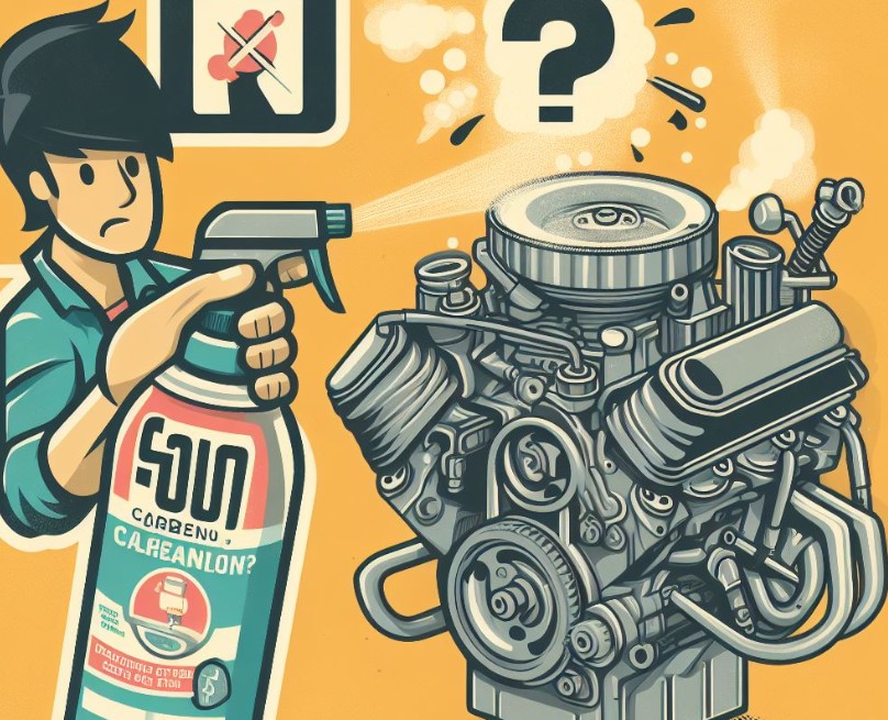 Can You Spray Carburetor Cleaner While Engine Is Running