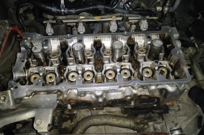 Cylinder Head and Gasket
