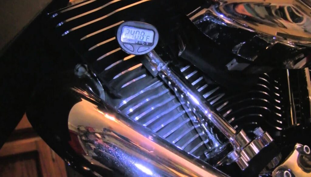 How Hot Does A Harley Engine Get