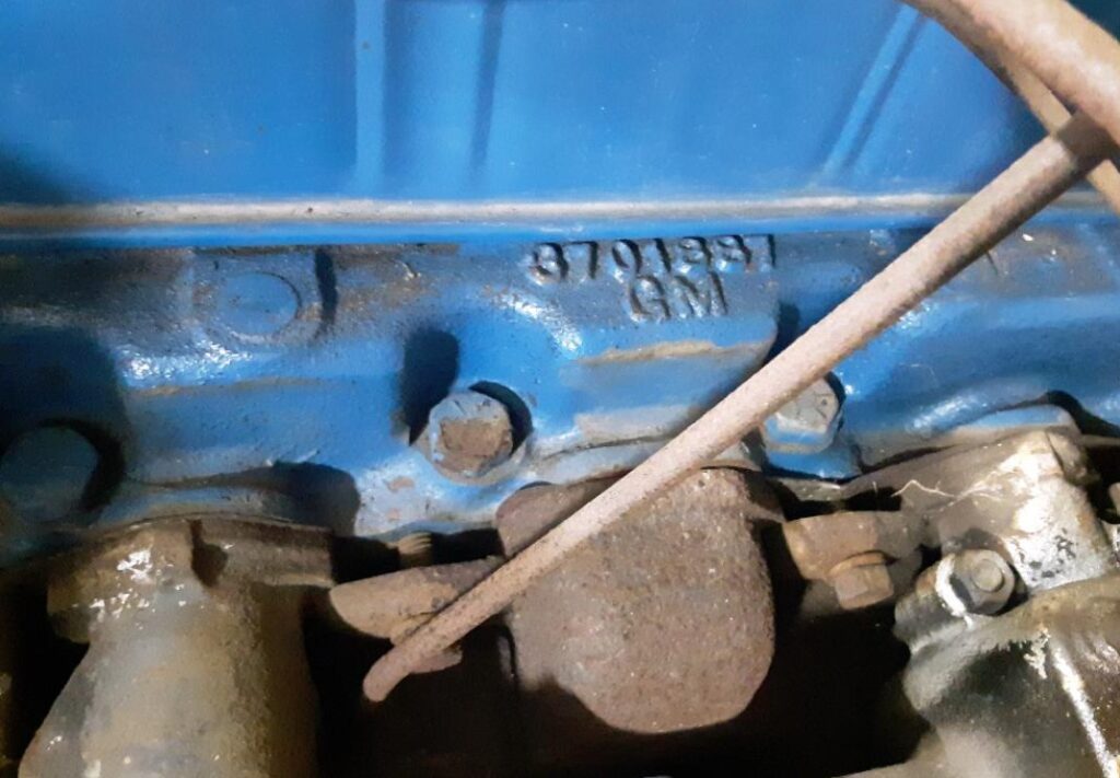 Identifying a 216 Chevy Engine