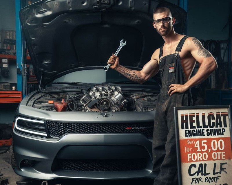 Timeline and Process of a Hellcat Engine Swap