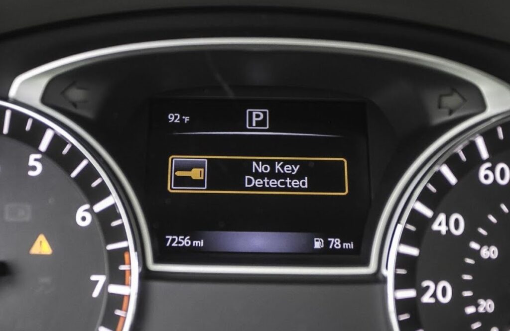 Why Does My Nissan Altima Says No Key Detected