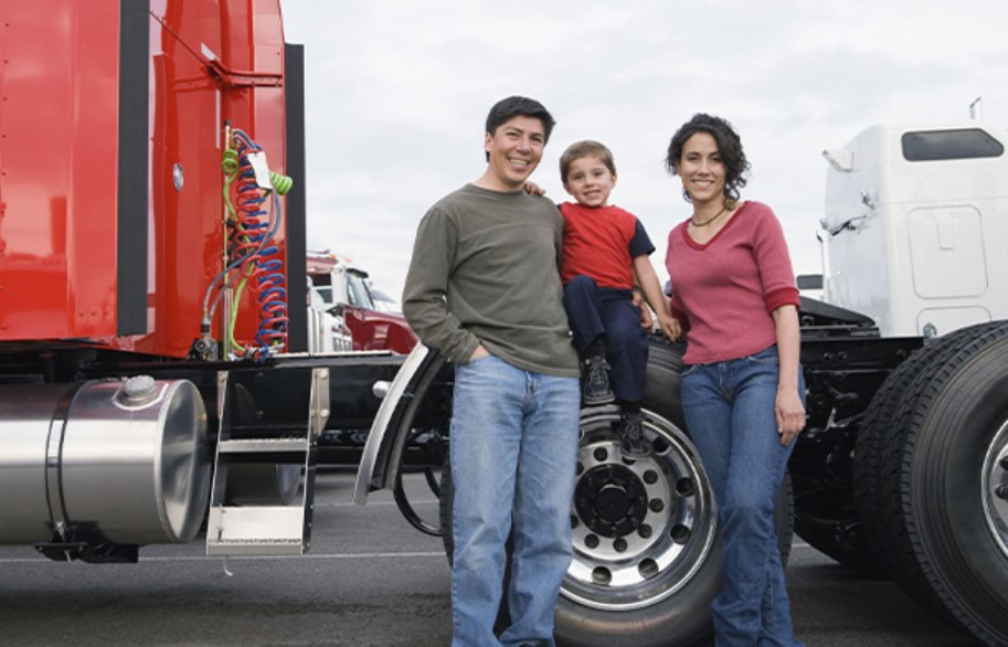 Can A Child Ride In A Commercial Truck