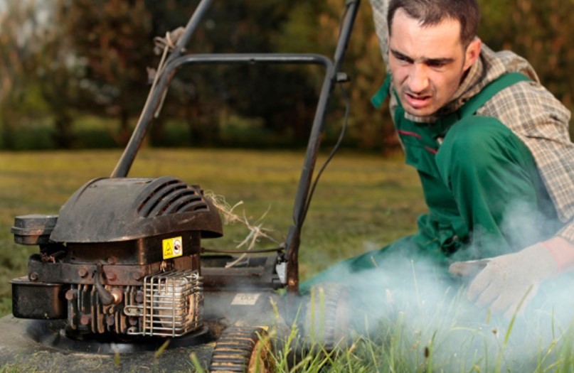 How Hot Does A Lawn Mower Engine Get