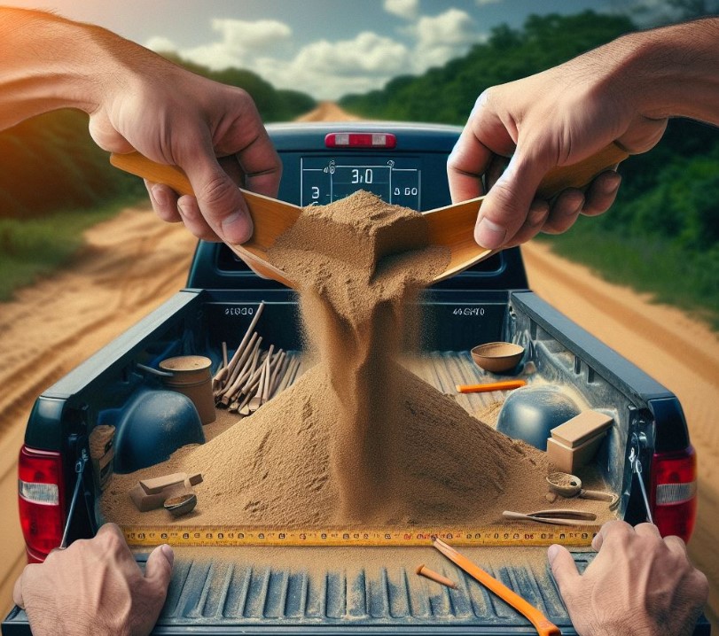 How Much Sand Will Fit In A Pickup Truck Bed