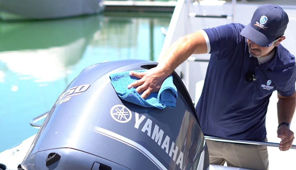 How To Clean Outboard Engine Cowling