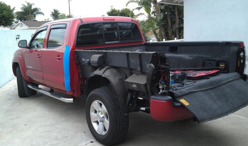 How To Remove A Truck Bed Without A Lift