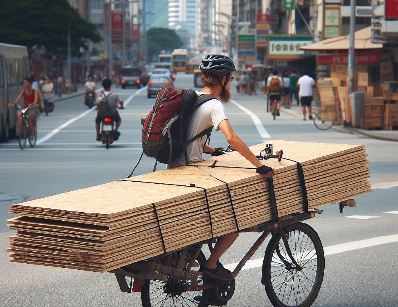 How To Transport Plywood Without A Truck