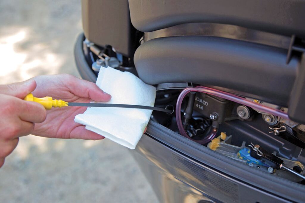 How to Check the Engine Oil Level in a Boat