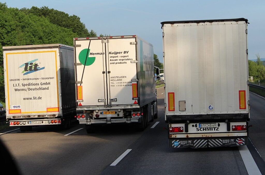 Is Overtaking Large Vehicles on Roads Safe