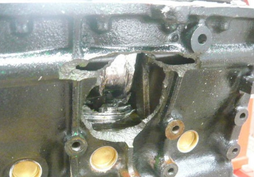 What Causes A Hole In The Engine Block