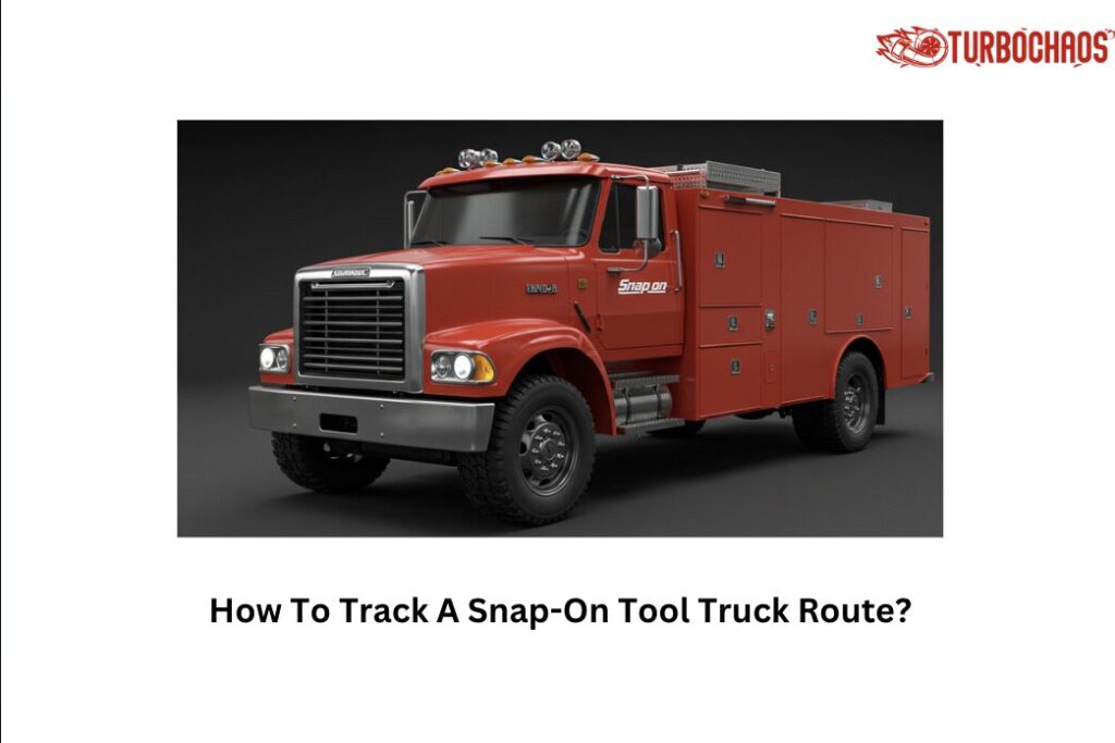 how to track snap on tools truck