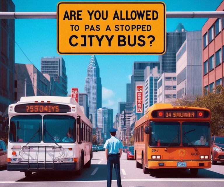 Are You Allowed To Pass A Stopped City Bus? Answered
