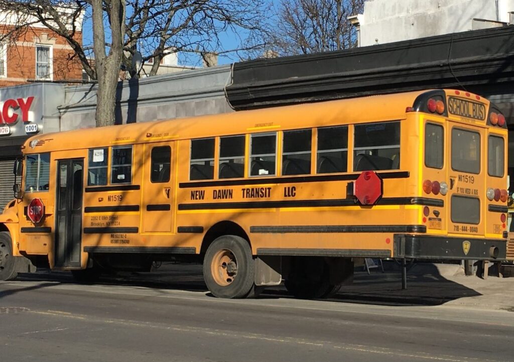 Can School Buses Park On Your Block Overnight