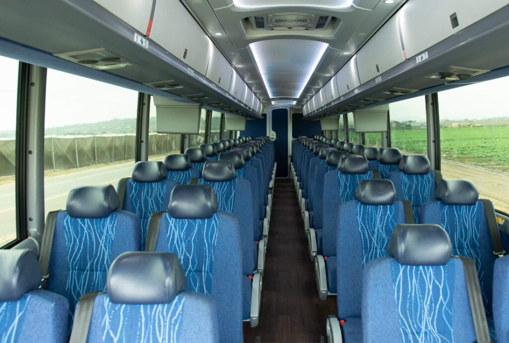 What Is The Capacity Of The Largest Charter Bus